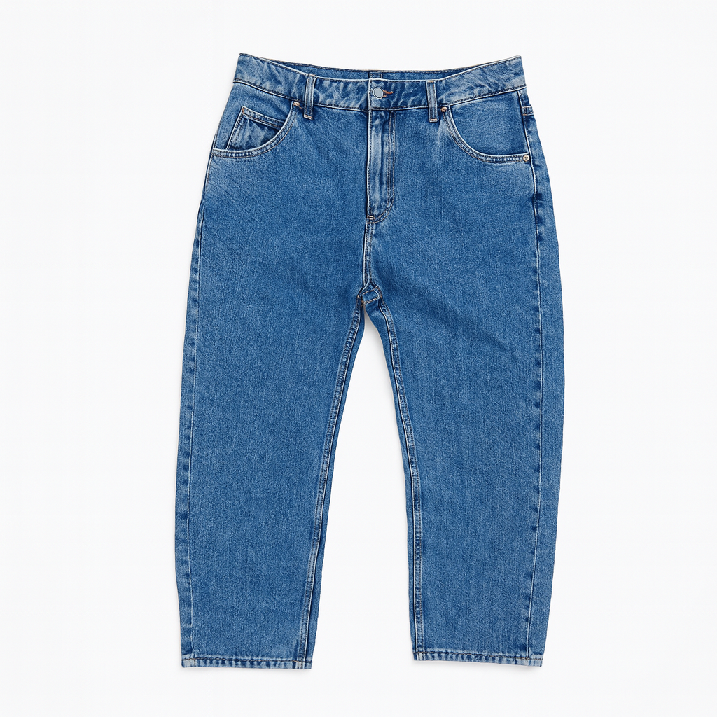 Jeans azul clásico de corte recto - Size 42
