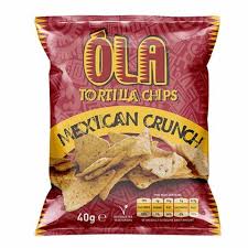 Ola tortilla chips Mexican crunch 40g_0