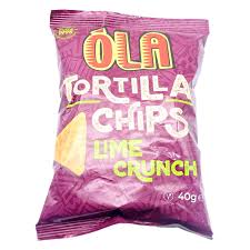 Ola tortilla chips lime crunch 40g_0