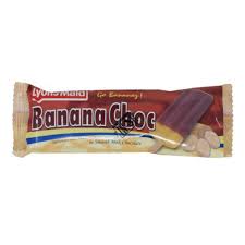 Lyons maid banana choc 60ml