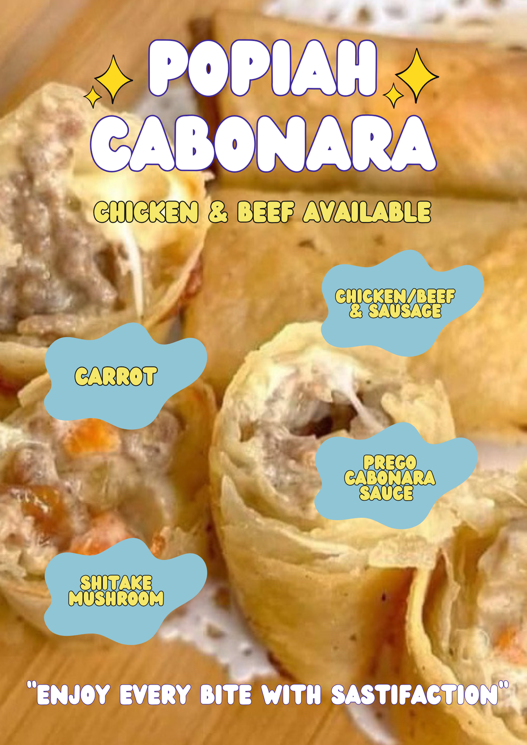 Frozen Popiah Cabonara