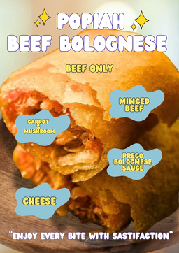 Frozen Popiah Beef Bolognese