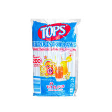 Tops drinking straws