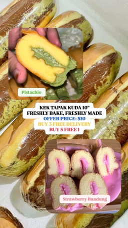 Kek Tapak Kuda 10" (Variety Flavour)