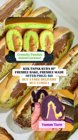 Kek Tapak Kuda 10" (Variety Flavour)