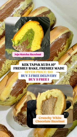 Kek Tapak Kuda 10" (Variety Flavour)