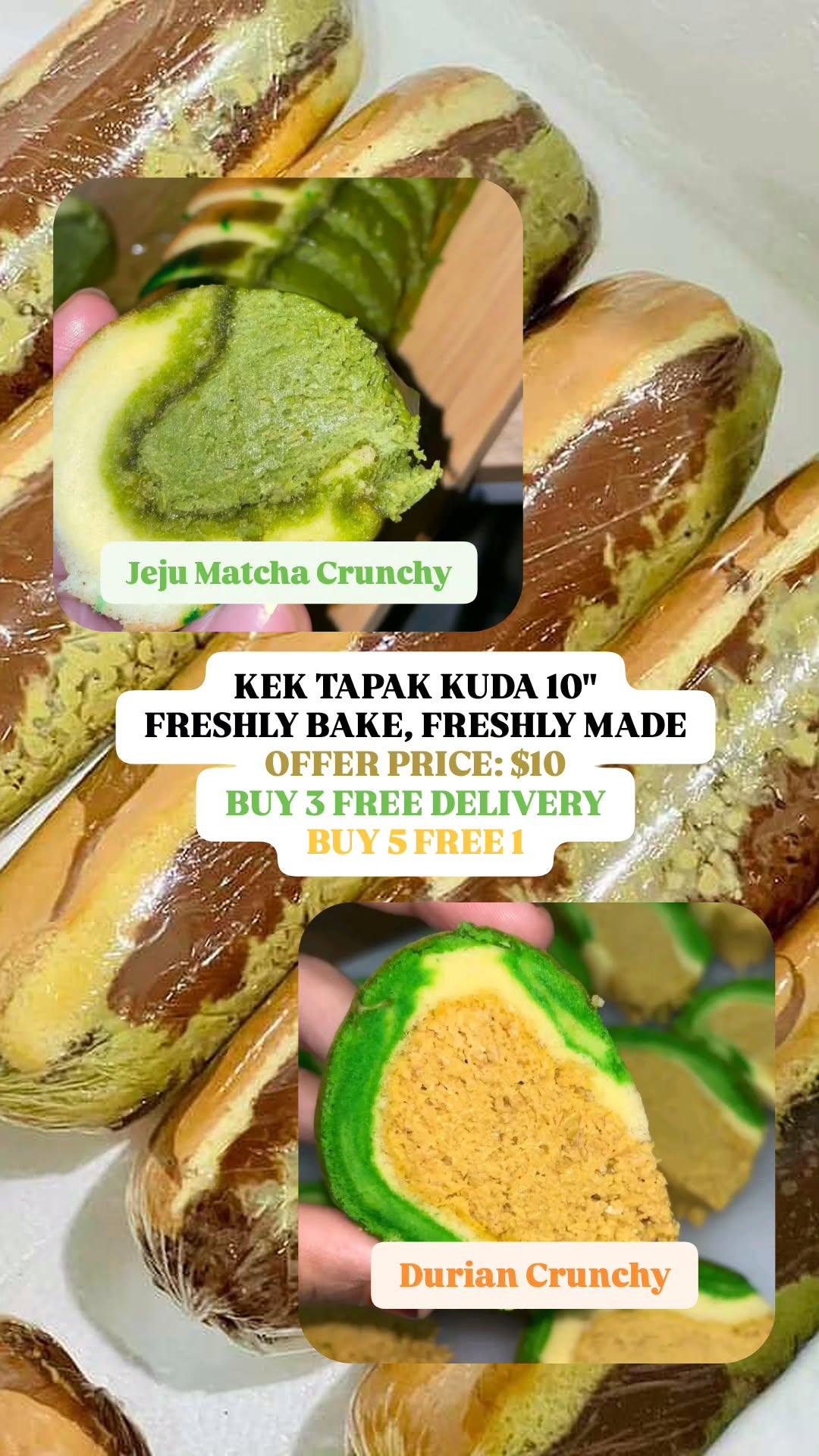 Kek Tapak Kuda 10" (Variety Flavour)_8