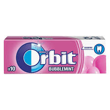 Orbit sugar free bubblemint 10's_0