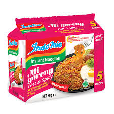 Indomie noodles mi goreng hot & spicy 5pack