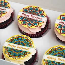 Festive Cupcakes - Festive Medley - Box of 4