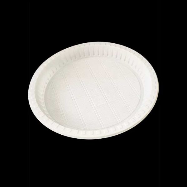 Disposable round plate 11"_0