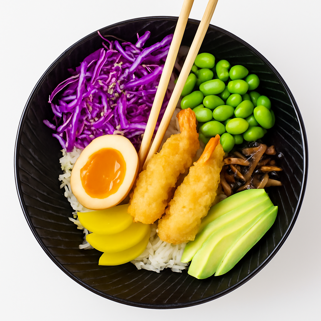 POKE BOWL TEMPURA PRAWN
