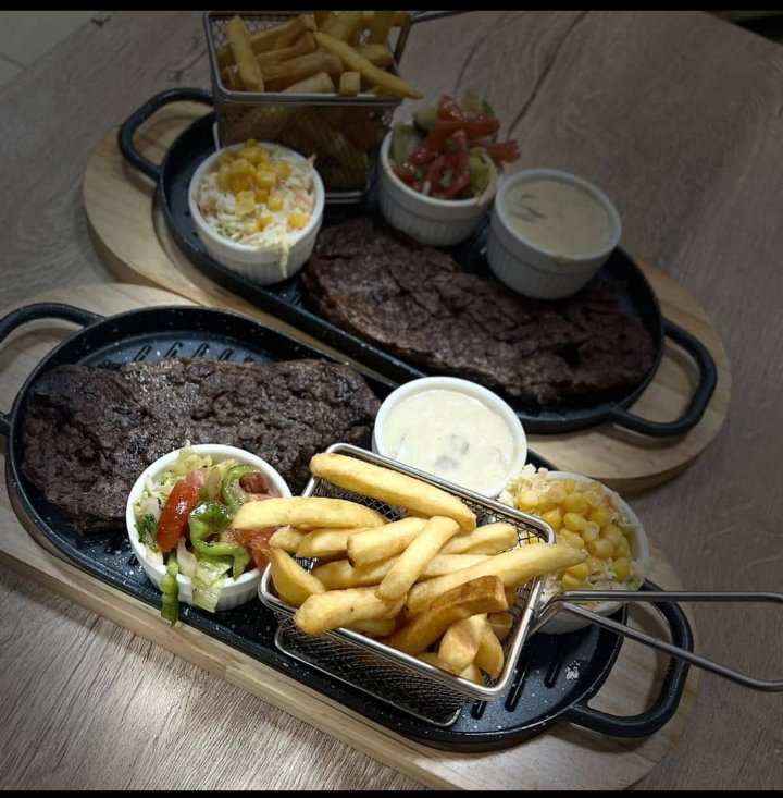 Steak aux champignon _0