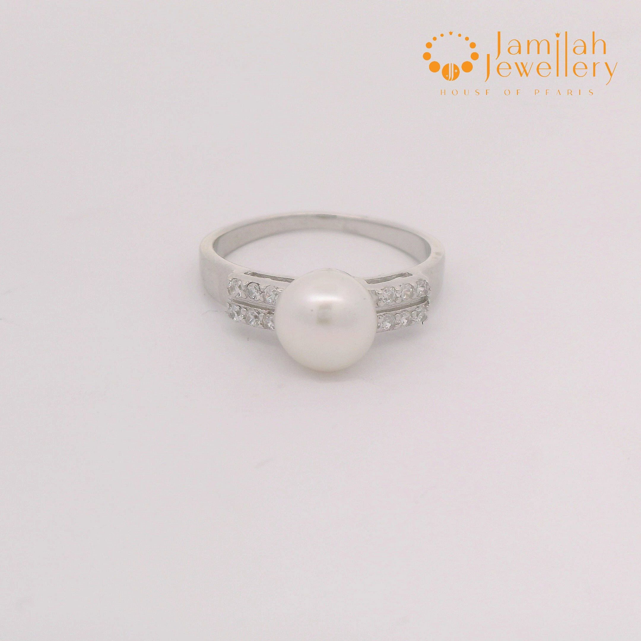 Silver 925 Genuine Pearl Ring