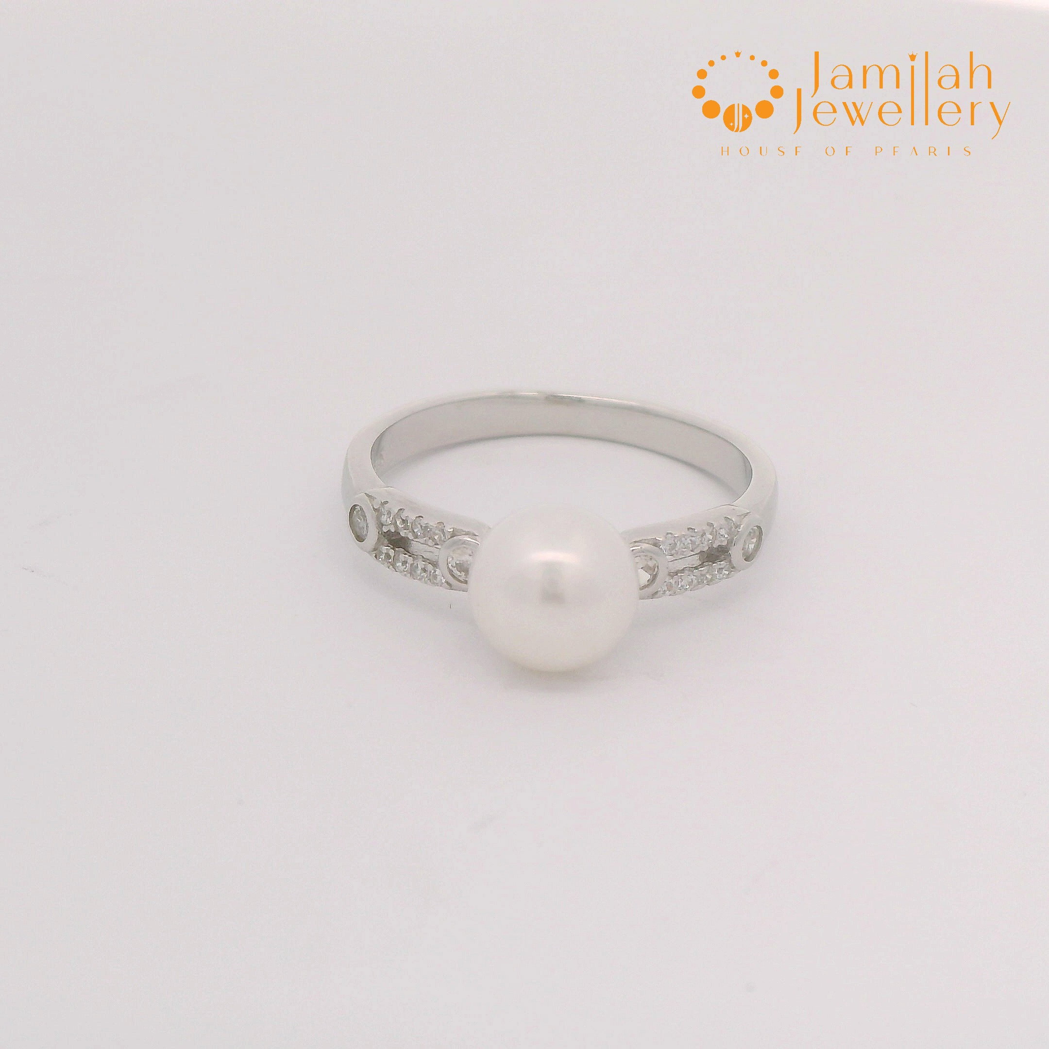 Silver 925 Genuine Pearl Ring