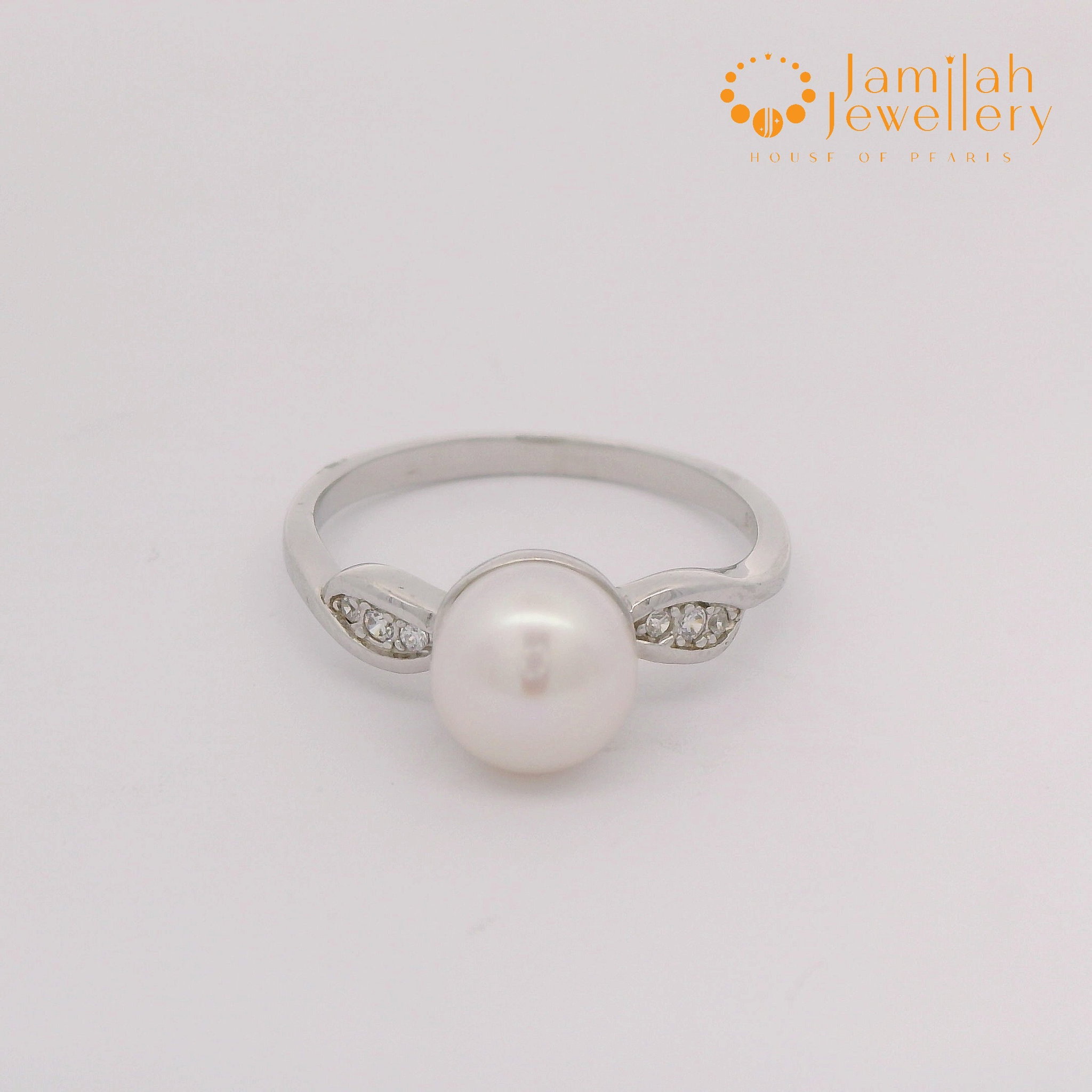 Silver 925 Genuine Pearl Ring_0