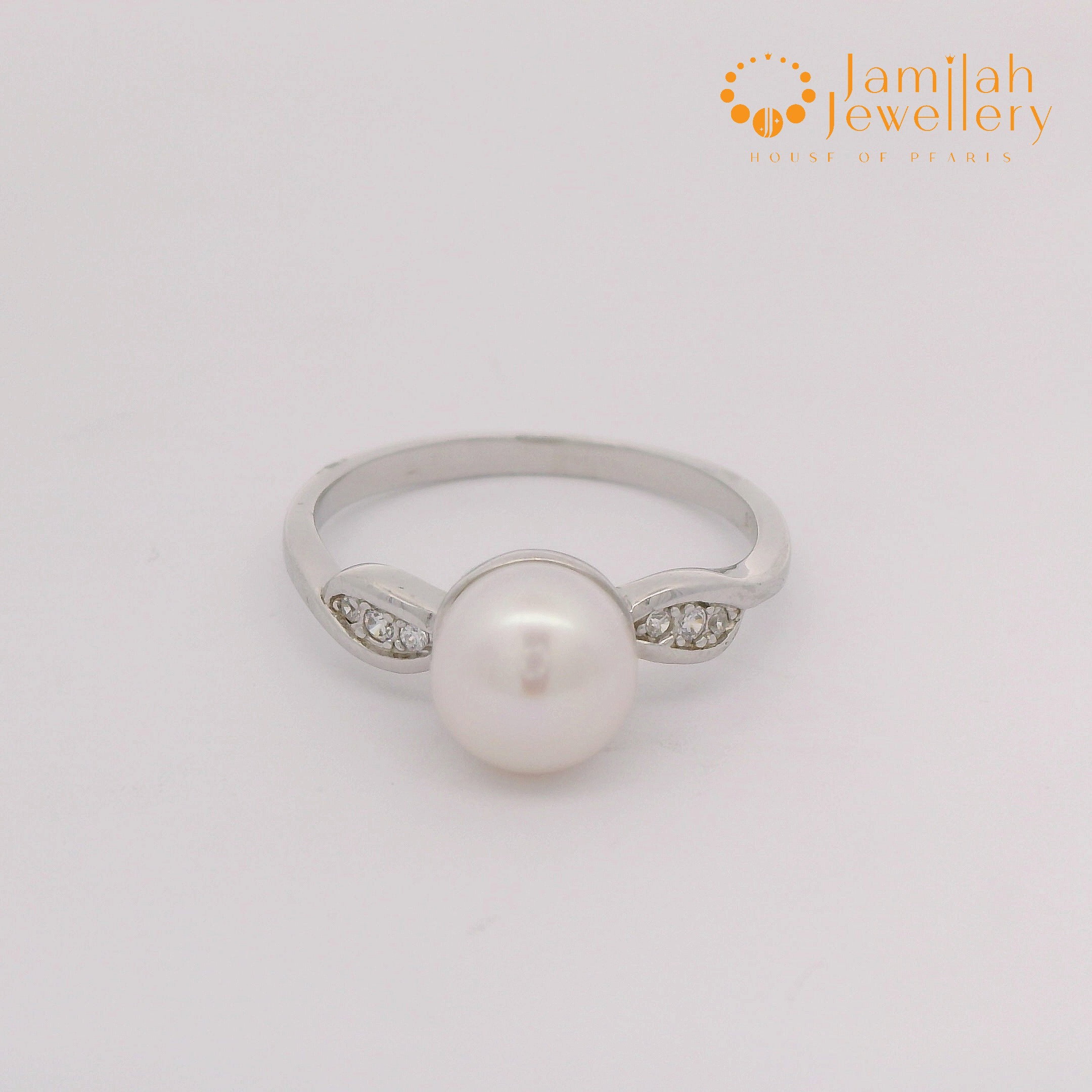 Silver 925 Genuine Pearl Ring