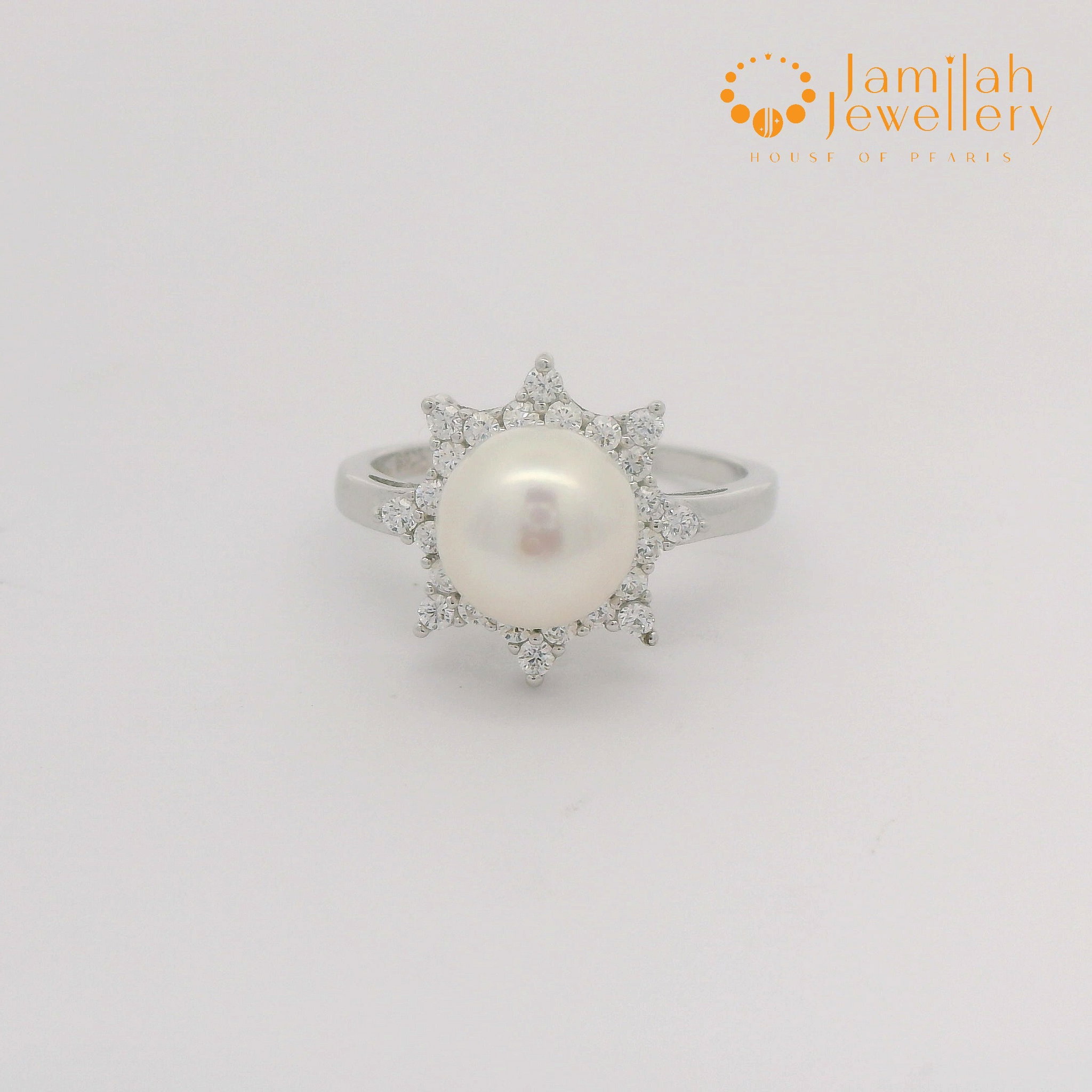 Ring Silver 925 With Genuine Pearl_0
