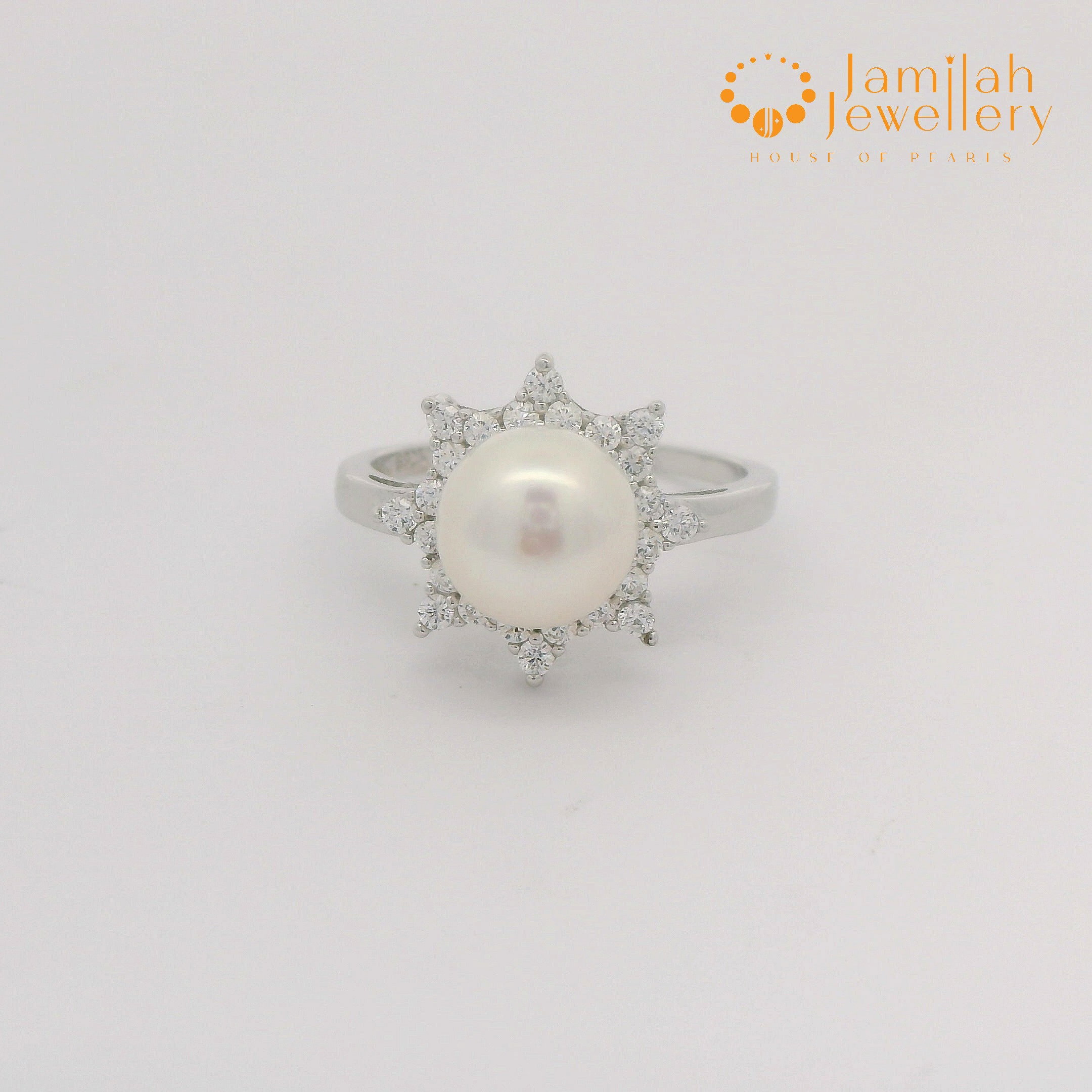 Ring Silver 925 With Genuine Pearl
