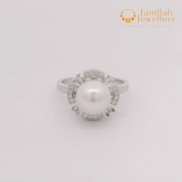 Ring Silver 925 With Genuine Pearl