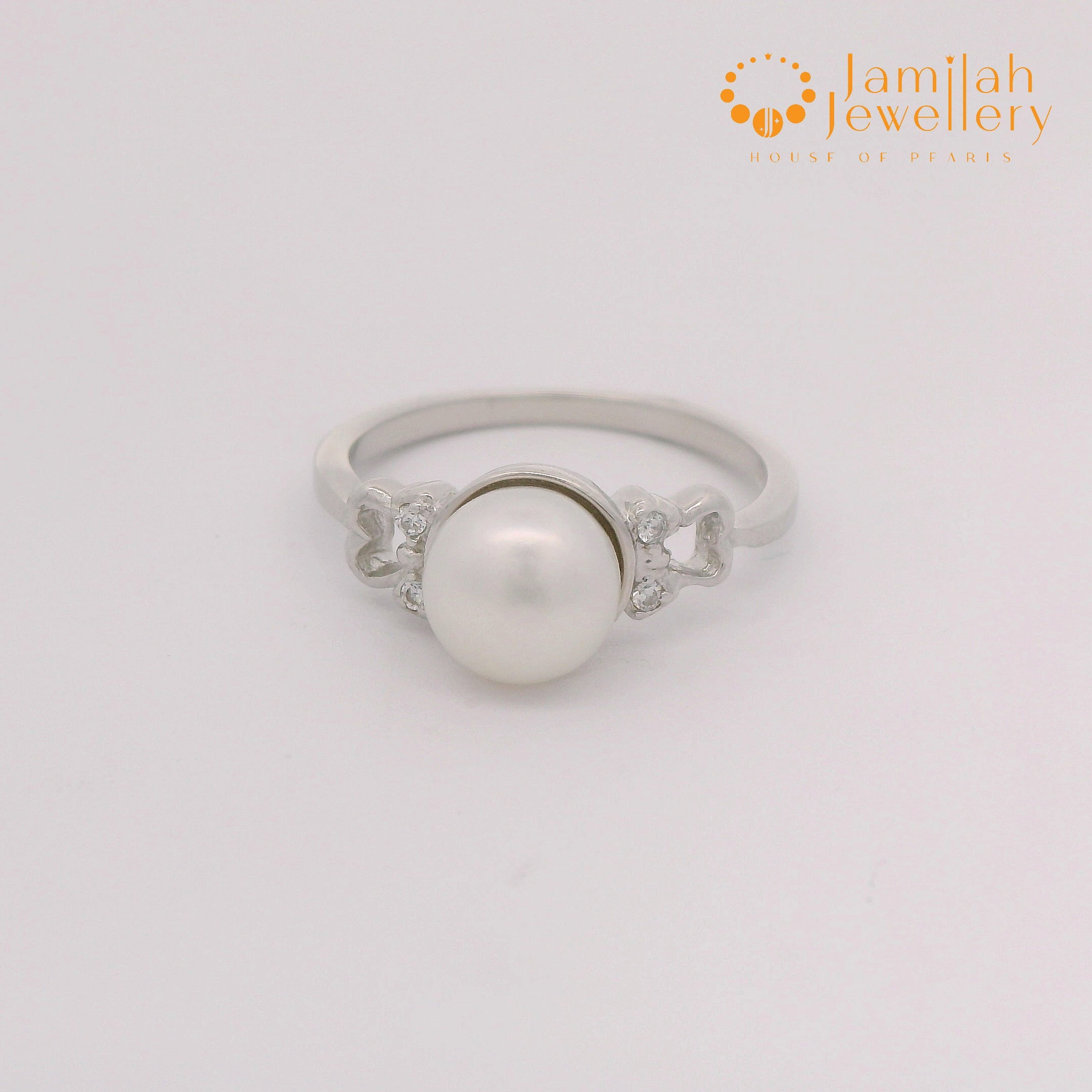 Ring Silver 925 With Genuine Pearl