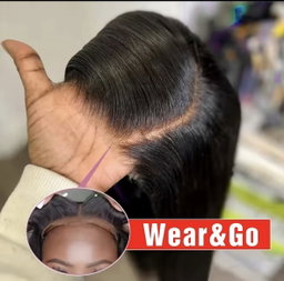 GLUELESS WIG  (straight / body waves /deep waves )