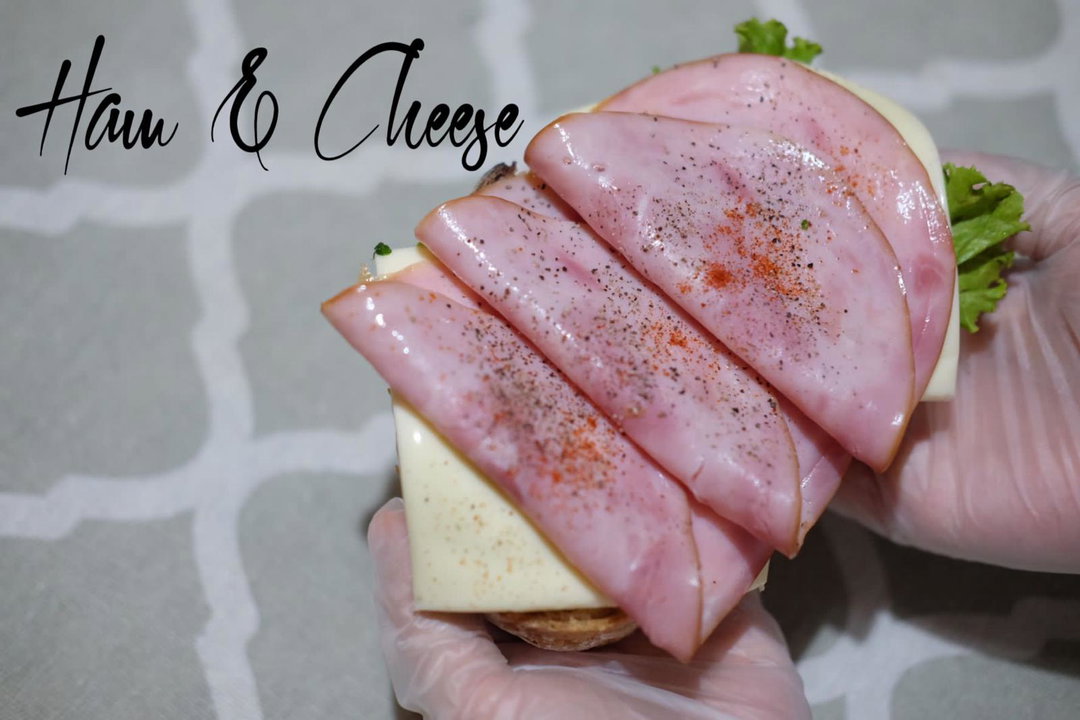 Ham & Cheese Sourdough Sandwich