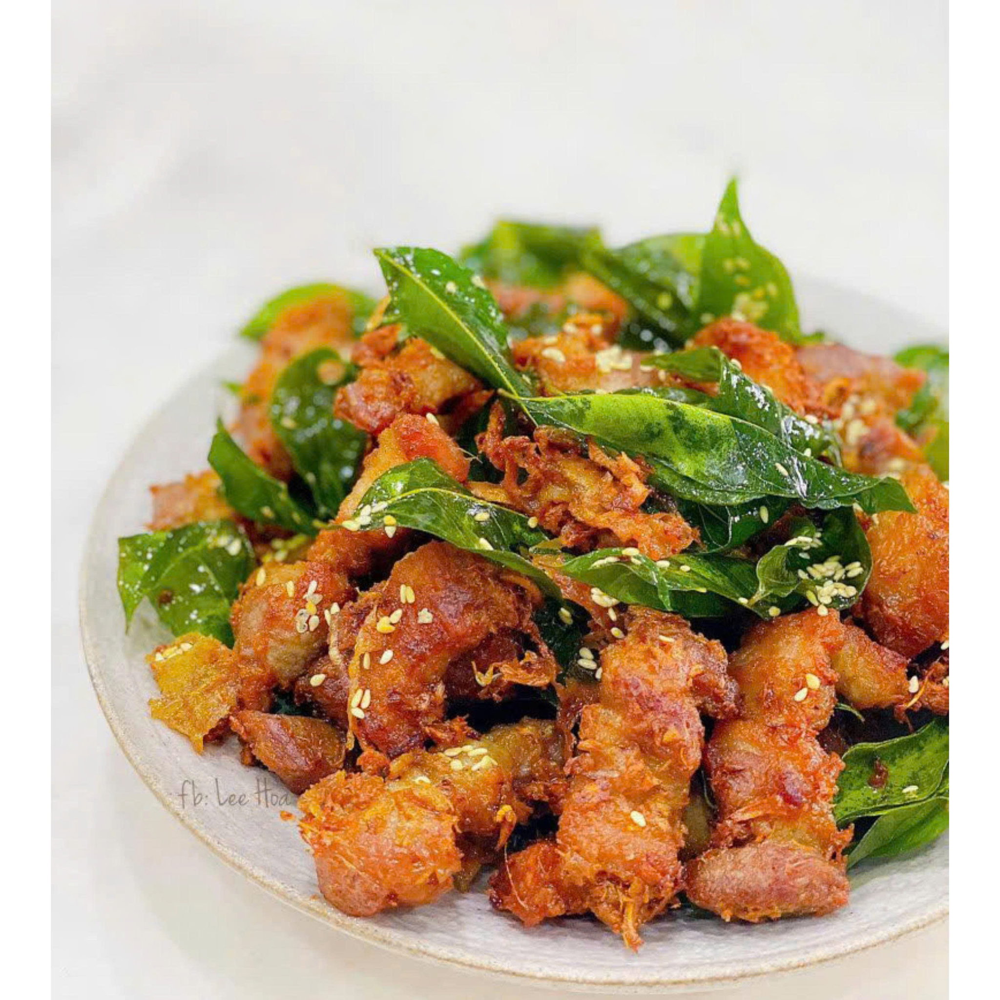 THỊT HEO CHAO RIỀNG KÈM CƠM TRẮNG_0