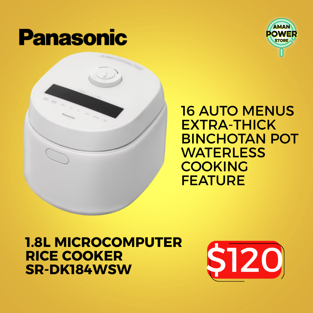 1.8L Microcomputer Rice Cooker SR-DK184WSW