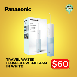 Travel Water Flosser EW-DJ11-A541 in White