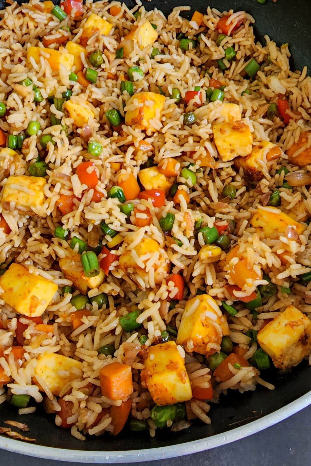 Paneer fried rice