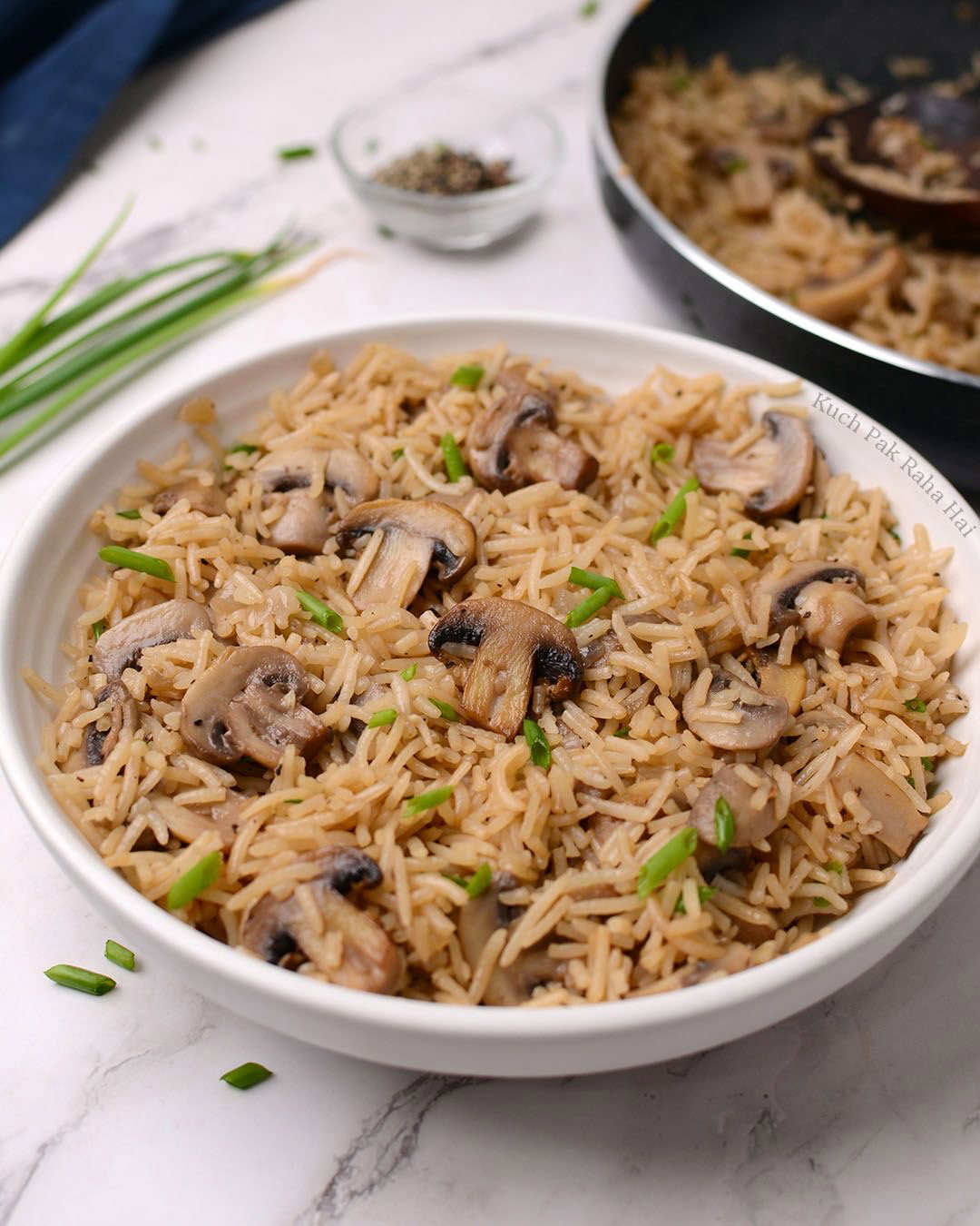 Mushroom fried rice