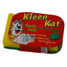 Kleen kat handy sponge scourer