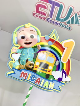 3D CAKE TOPPER