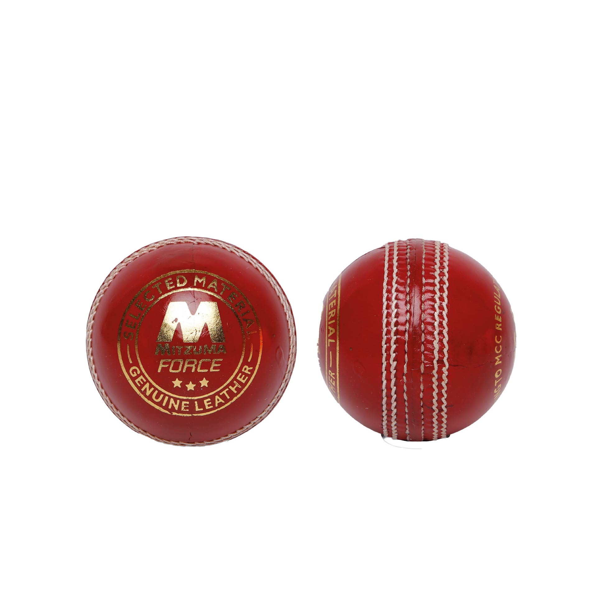 Force Red Cricket Ball 156g_2