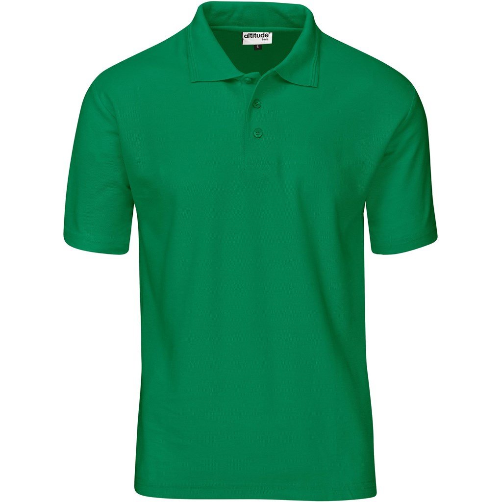 Mens Basic Pique Golf Shirt_5