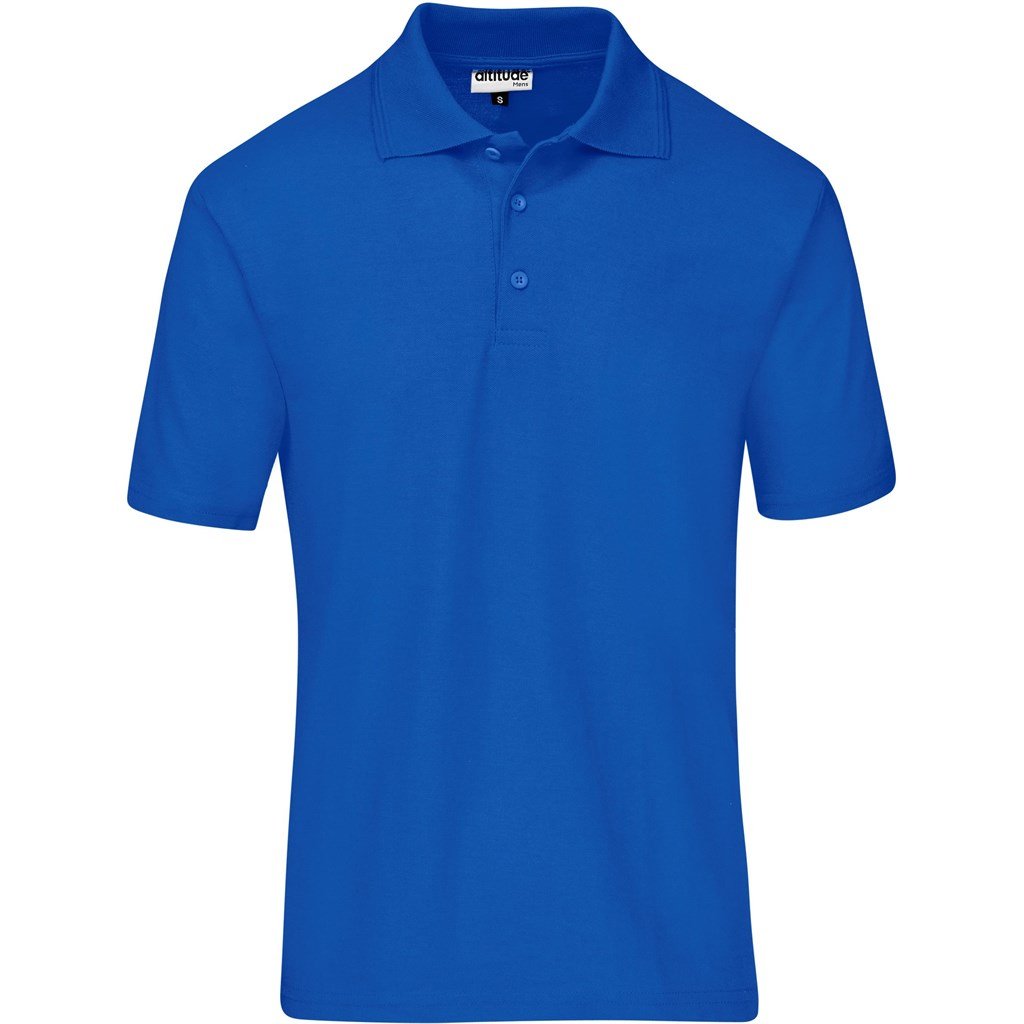 Mens Basic Pique Golf Shirt_14