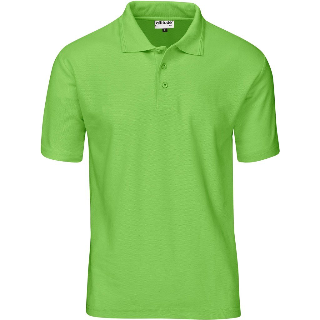 Mens Basic Pique Golf Shirt_7