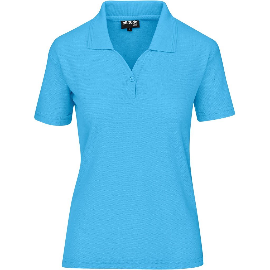 Ladies Basic Pique Golf Shirt_2