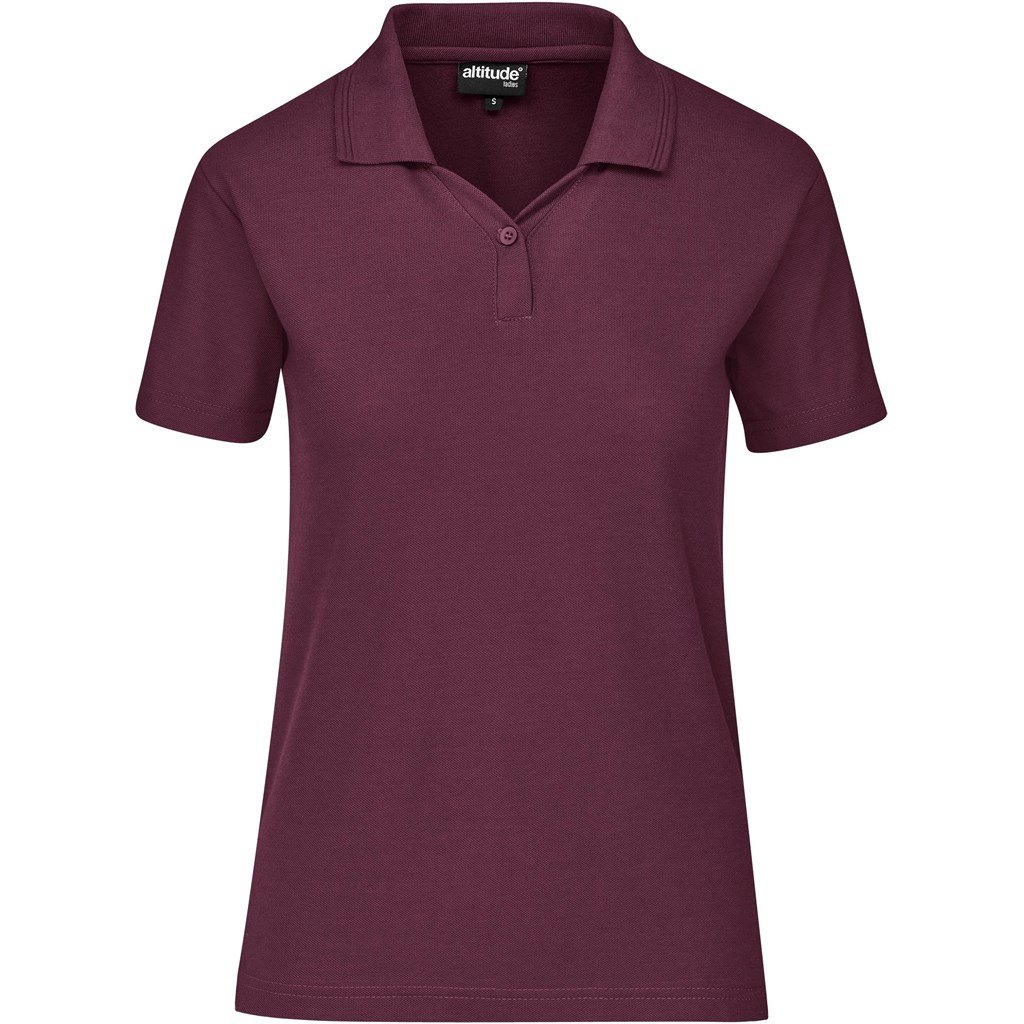 Ladies Basic Pique Golf Shirt_4