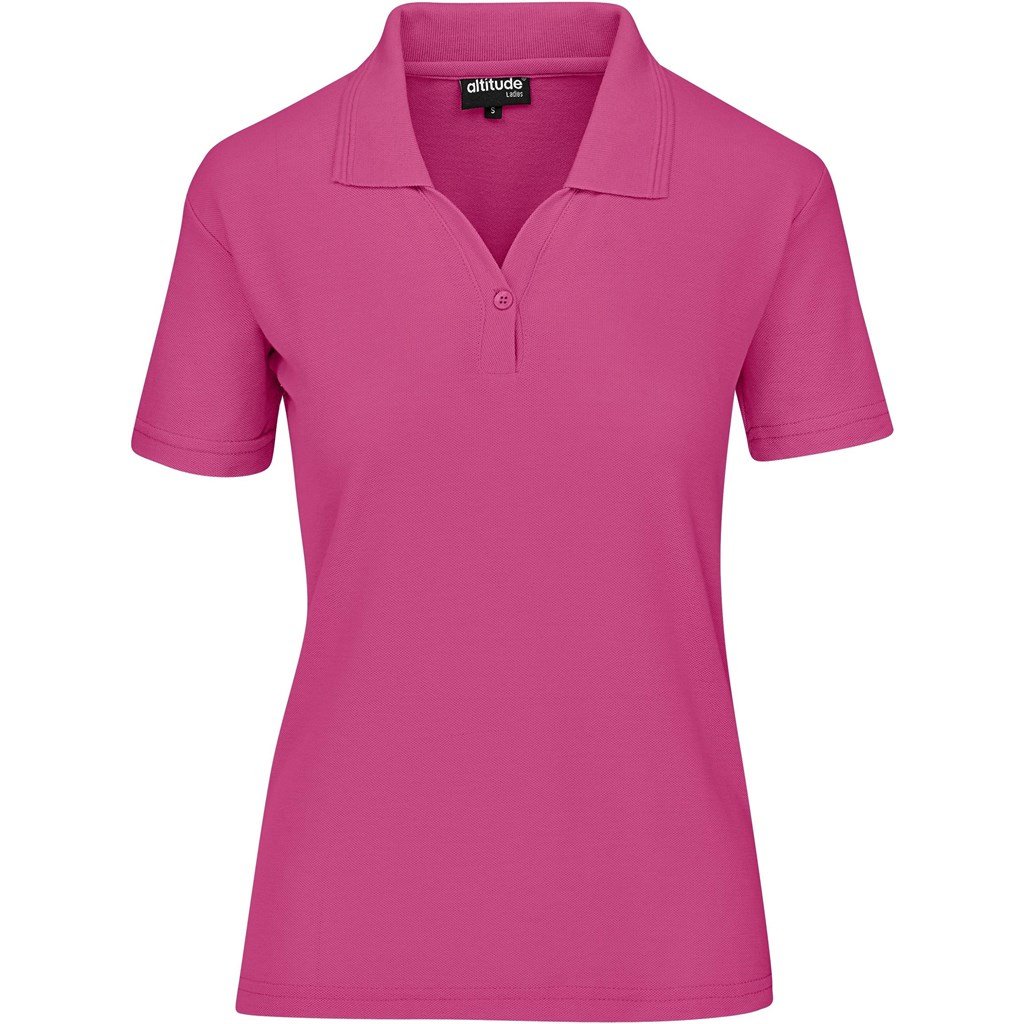 Ladies Basic Pique Golf Shirt_12
