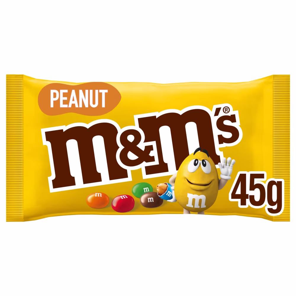 M&M's Crunchy Peanut & Milk Chocolate 45g