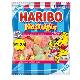 Haribo Nostalgix Fruit & Cola 140g
