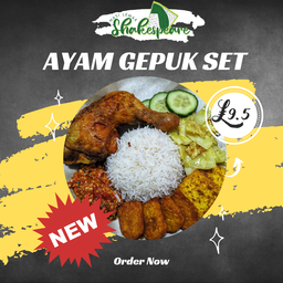 Ayam Gepuk Set