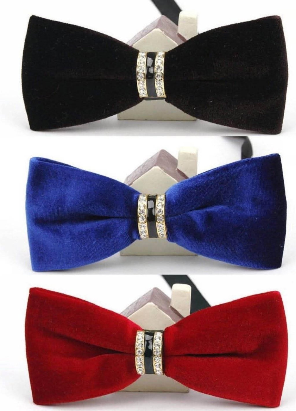 Velvet Bow Ties 