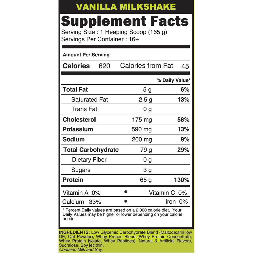 VITAXTRONG Clean Mass Hi-Protein Gainer (6lbs/2.7kg) | Build Muscle, High protein, Max Muscle Growth [VX]_7
