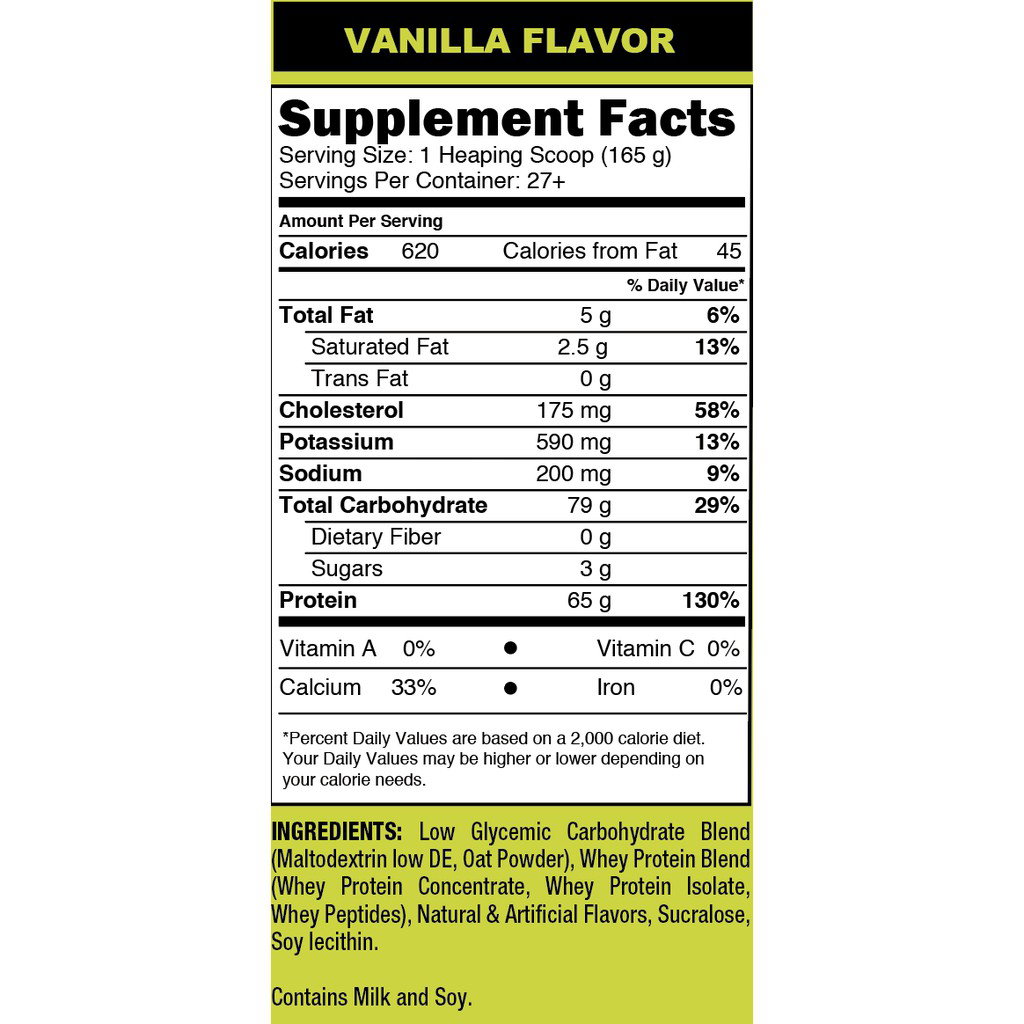 VITAXTRONG Clean Mass Hi-Protein Gainer (10lbs/4.5kg) | Build Muscle, High protein, Max Muscle Growth [VX]_7
