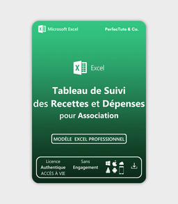 Tableau des Recettes et Dépenses pour Association