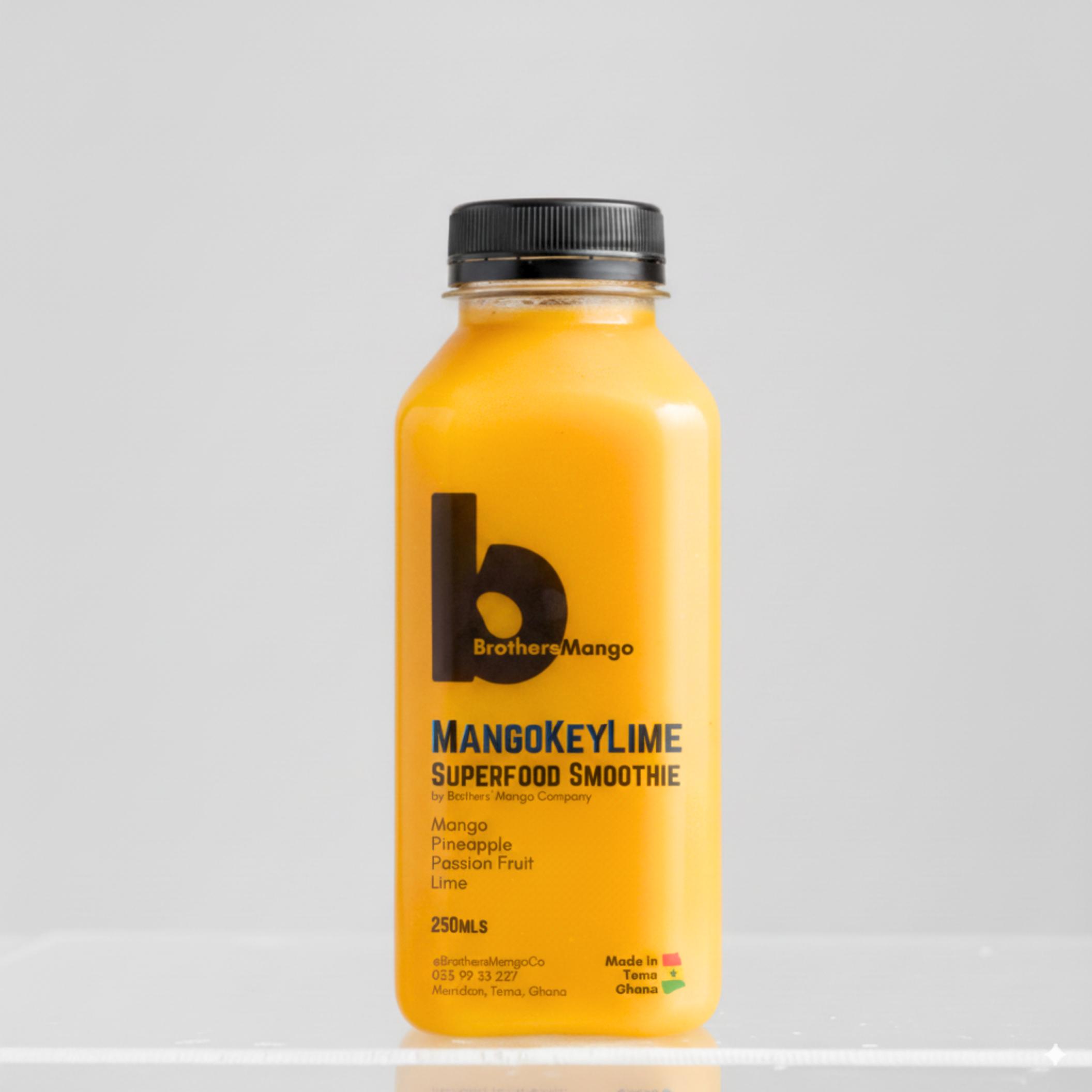 250ml Mango Key Lime Superfood Smoothie