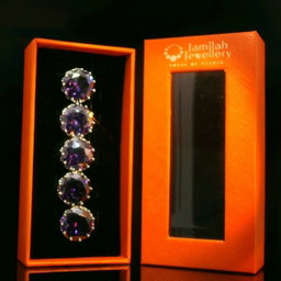 Butang Baju Melayu Cubic Zirconia Stone 